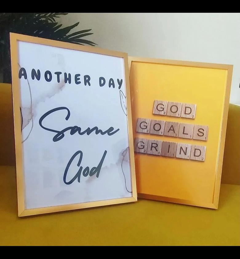 Set of motivational frames  image