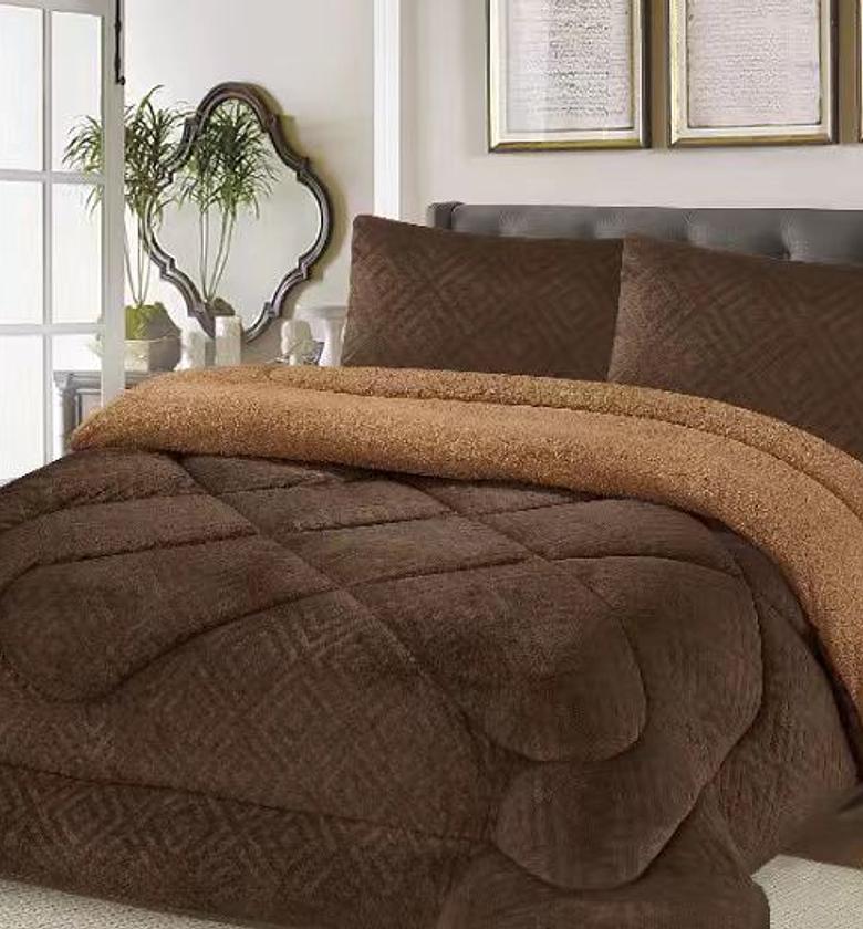 Single woolen velvet duvet 5by6 image