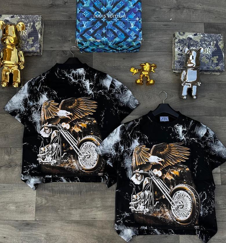 Men round neck heavy cotton t-shirts image