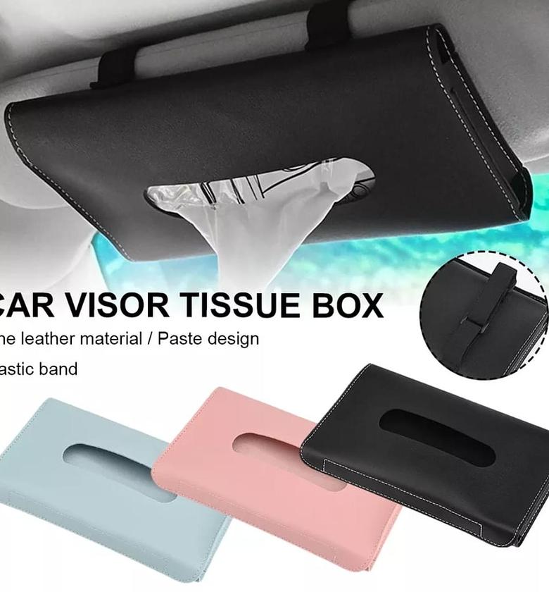 TISSUE HOLDER. Car visor tissue Holder image