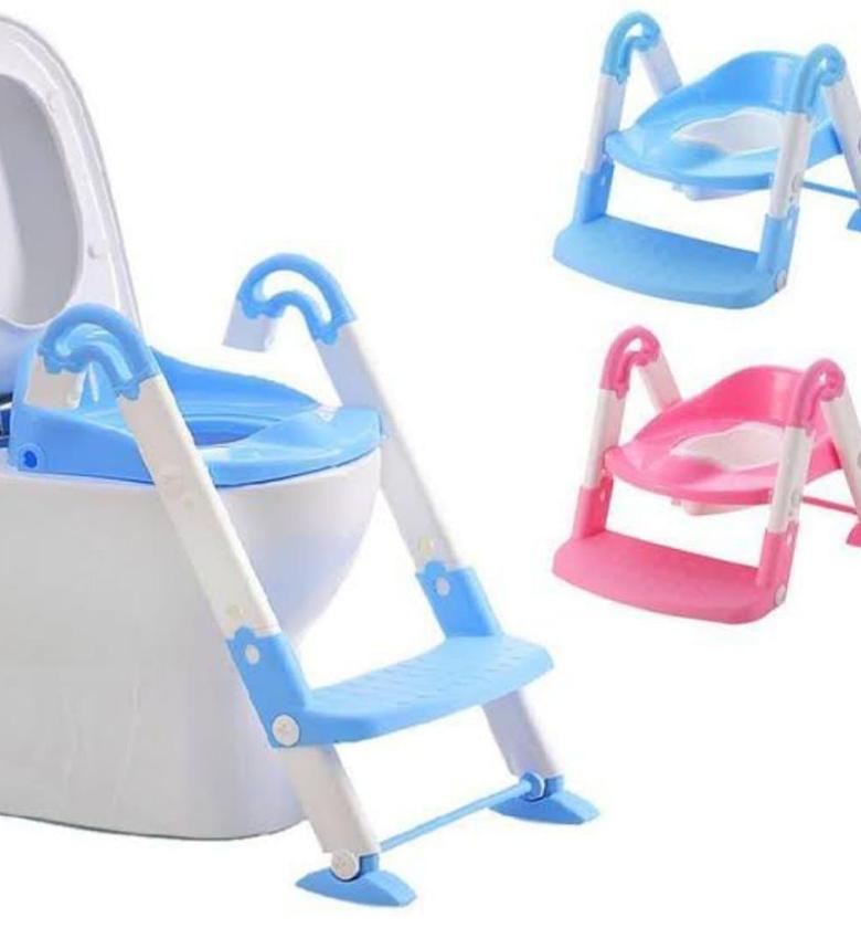 POTTY LADDER. Ultimate 3-in-1 Portable Kids Toilet Training Ladder And Potty Trainer  image