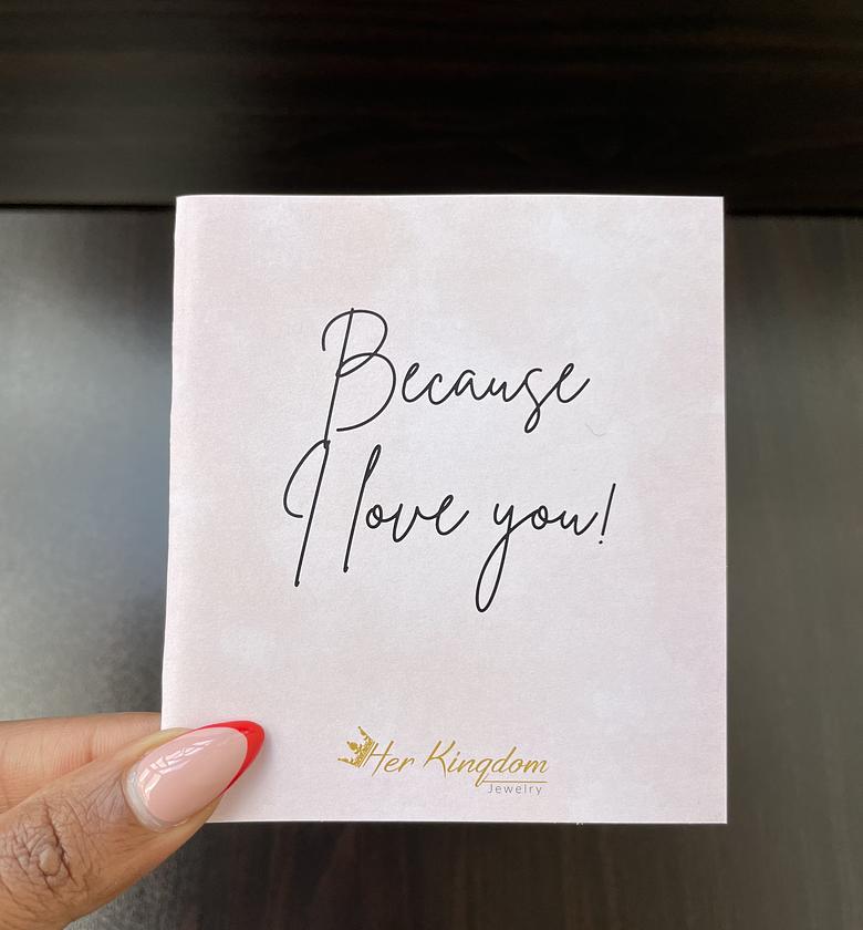 Because I Love You Card image