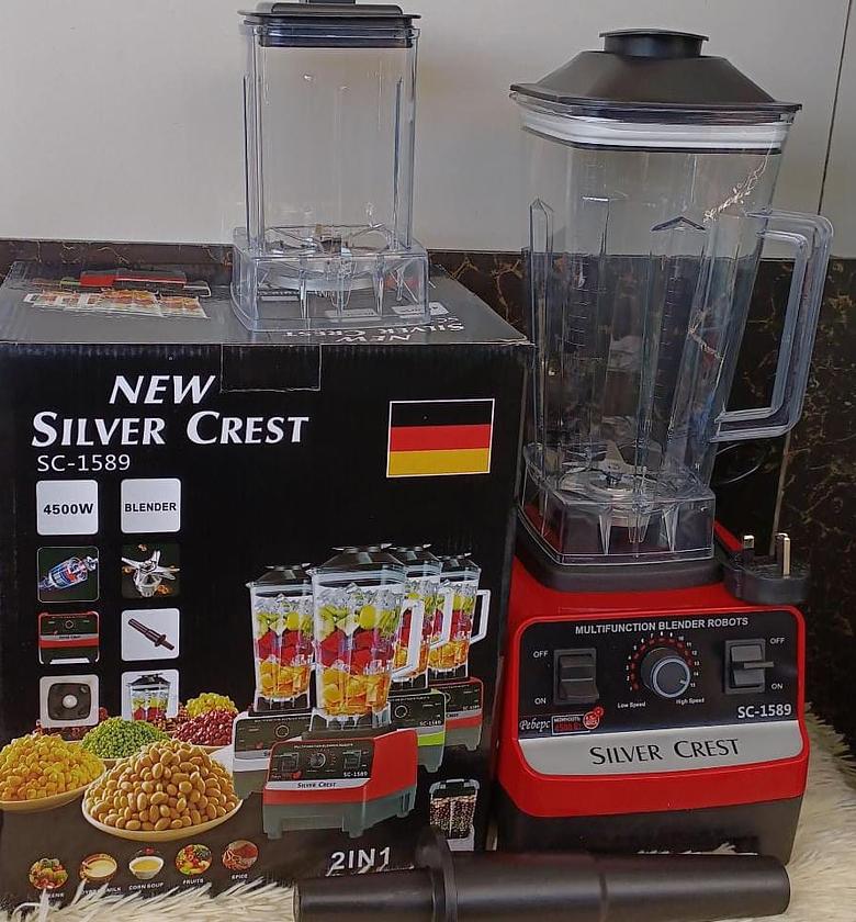 Silver Crest 2 in 1 Heavy Duty Commercial Blender image