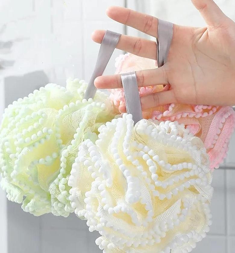 BATHING SPONGE JSH. Loofah Bath Ball Mesh Sponge image