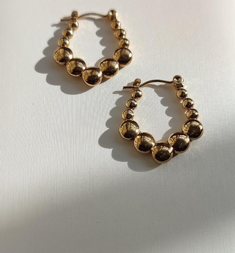Bubble Hoop Earrings  image