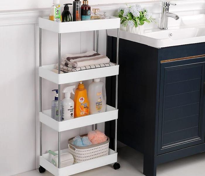 4 layer multipurpose kitchen  / room fruit rack organizer image