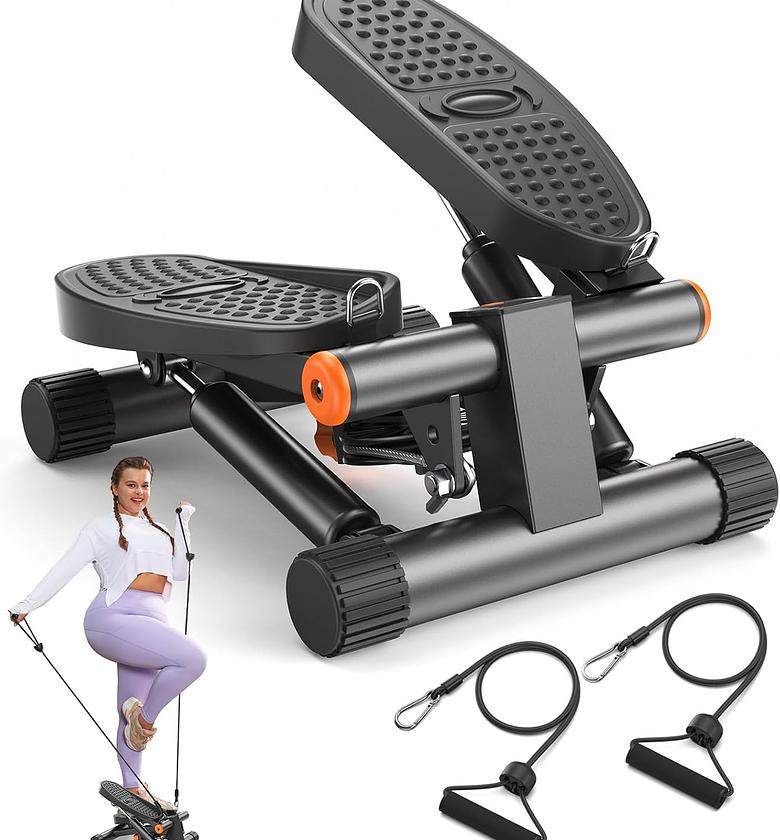 Mini stepper with Resistance Bands image