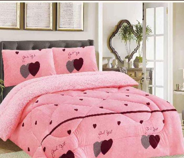 Heavy Woolen blankets-pink 5*6 image