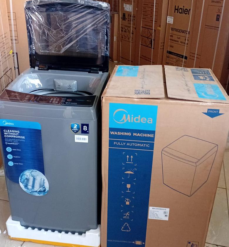 WASHING MACHINE. Midea 8kg Full Automatic Top Loader Washing Machines image