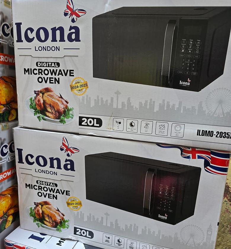 MICROWAVE. 20l Icona digital microwave image
