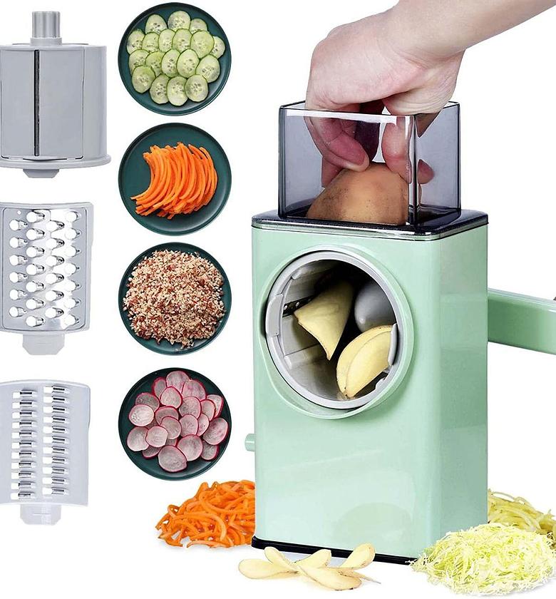 Stormy Manual Vegetable Slicer/Cutter Shredding, slicing vegetable in the kitchen has never been easier.  image