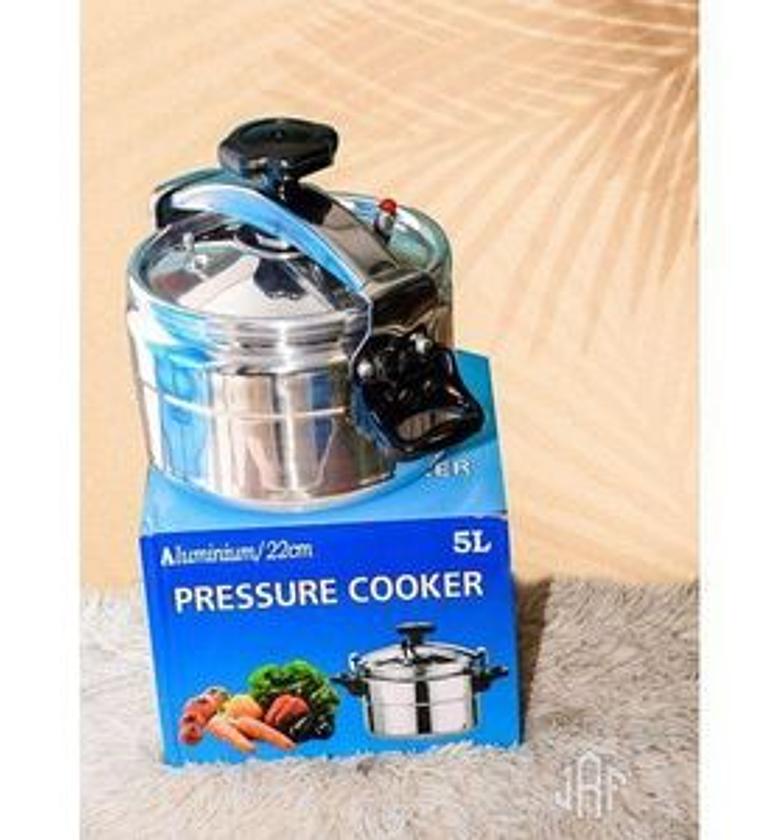 5L 2 handle pressure cookers Non explosive Blue carton heavy gauge image