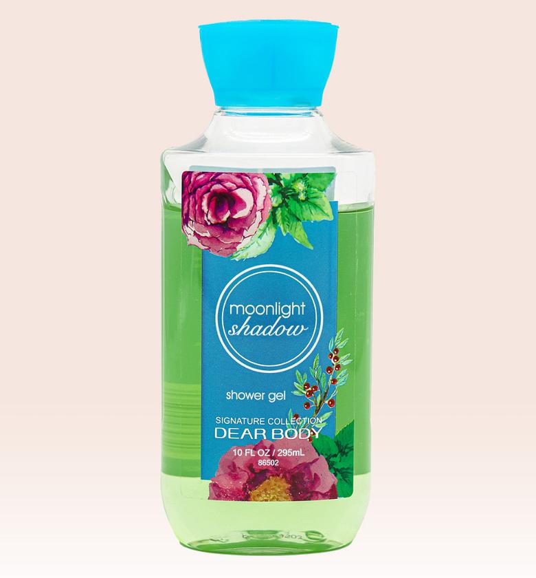 Dear body moonlight shadow shower gel image