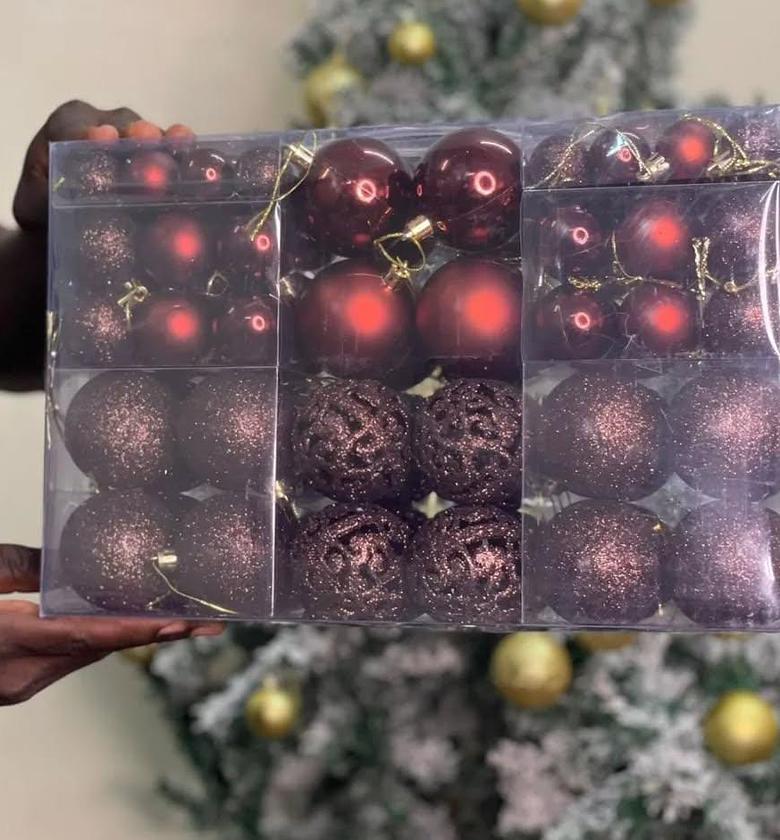 100Pcs Christmas Ball Ornaments image