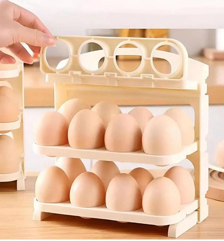 EGG TRAY. 24pcs ultra- fordable 3 layer egg tray image