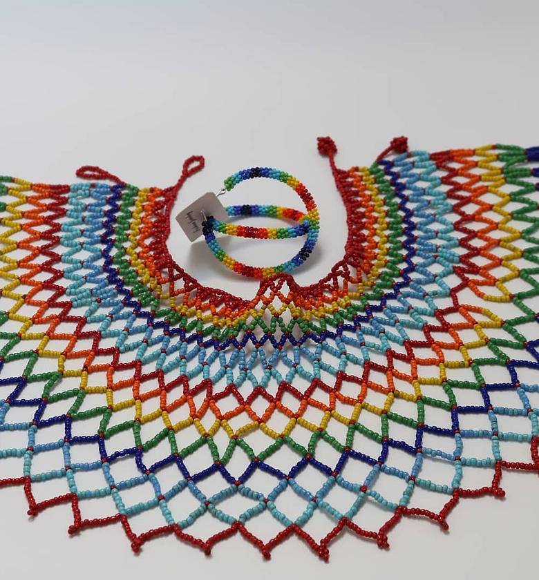 Beaded Collar Necklace