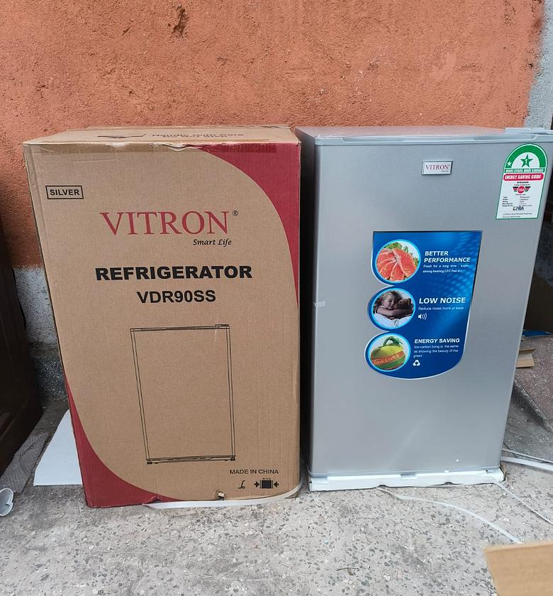 REFRIGERATOR. Vitron 90 liters single door refrigerator image