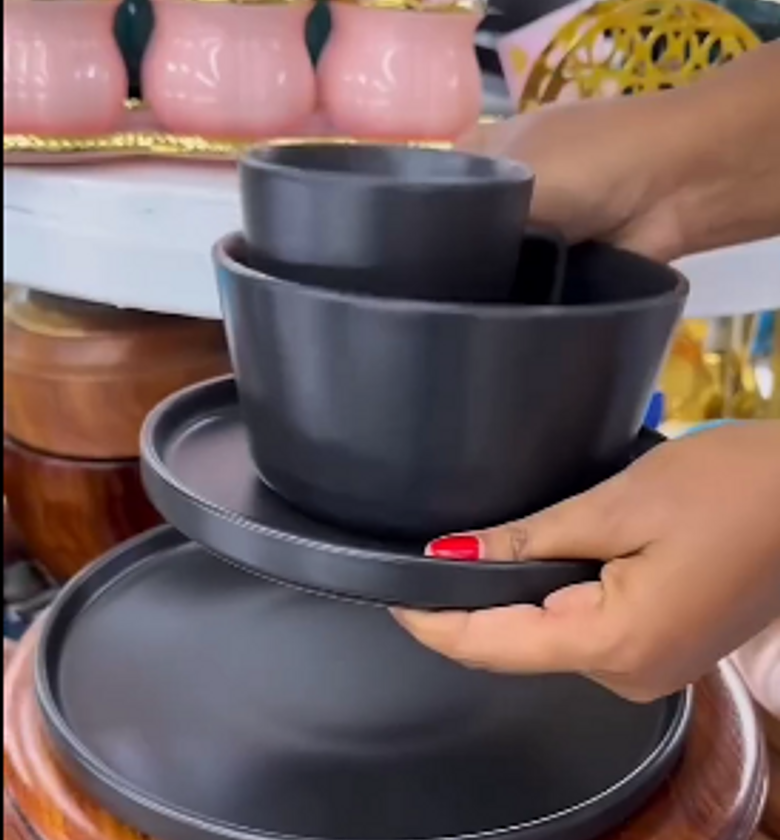 24pcs Ceramic dinner set image