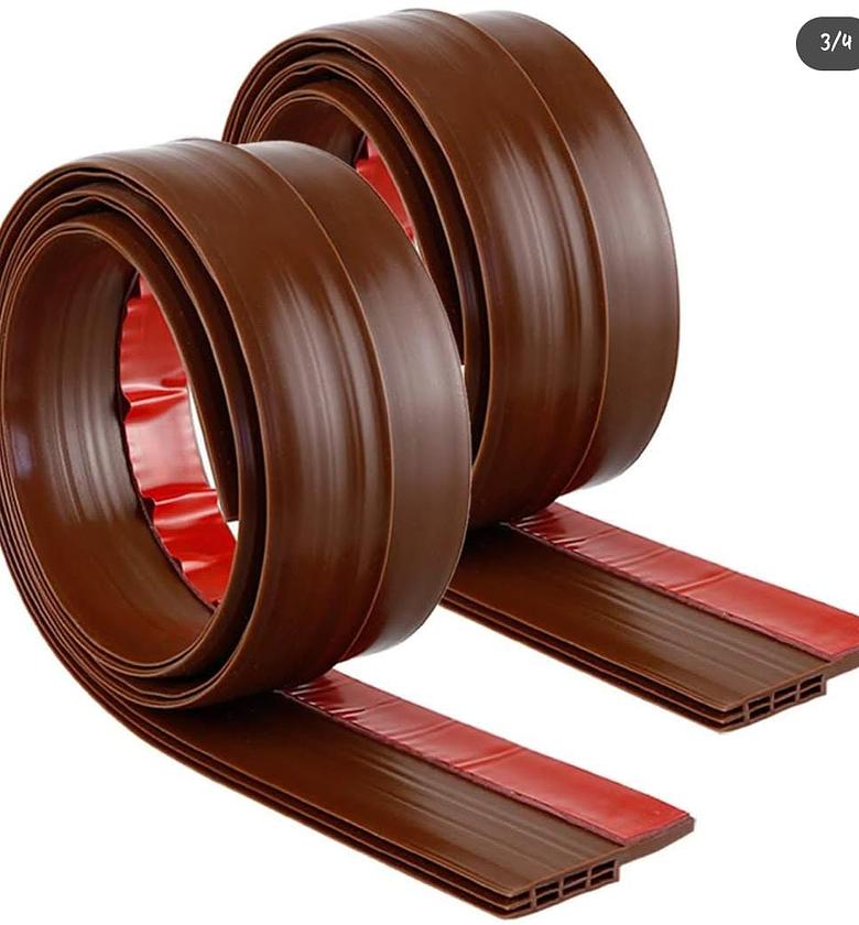 Adhesive rubber door seal. image