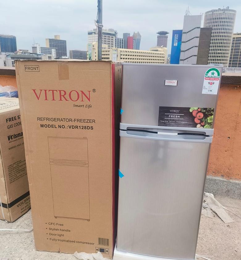 REFRIGERATORS. Vitron 125Litres  double door refrigerator image