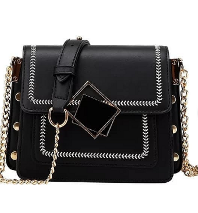  Pu Leather Cross Body Sling Bag image