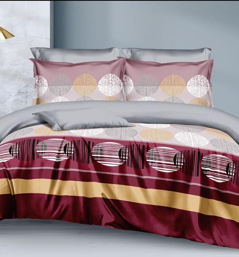 Cotton duvet one sheet two pillowcases image