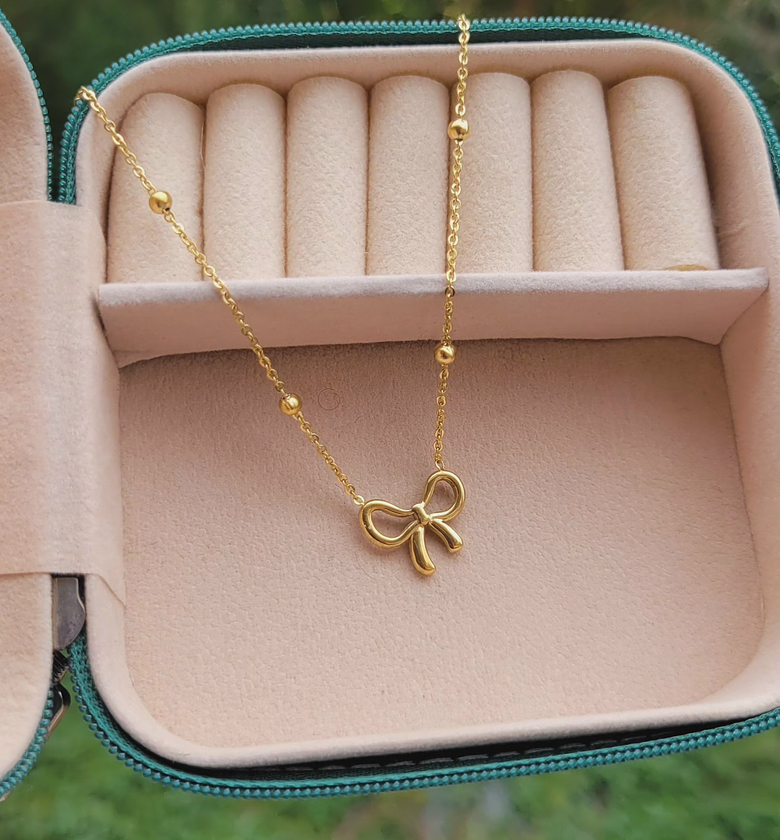 Keisha bow necklace  image