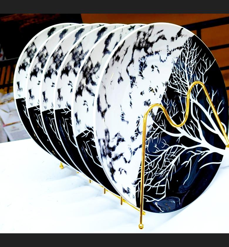 Quality Affordable 6 Pc  Tree  Plate Now Available image