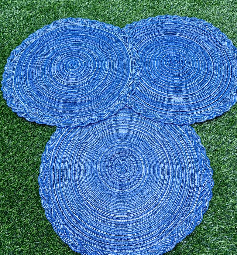 Wooven table top decor-6pcs image