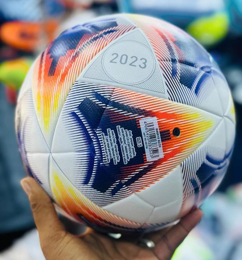 Football – PU Leather Size 5 Soccer Ball, Embossed Design, Professional Training Ball image