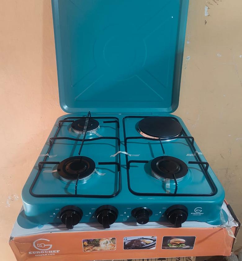 COOKER. EUROCHEF 3+1 TABLE TOP COOKER image