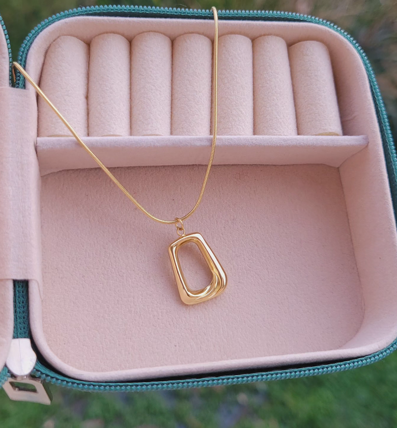 Mimosa rectangular necklace  image