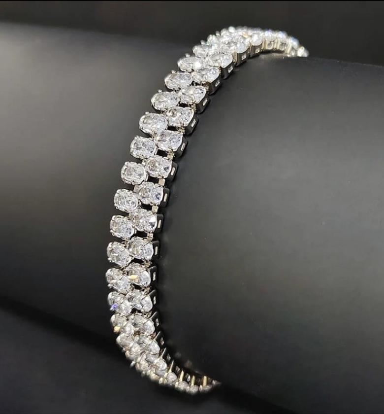 Double tennis bracelets  image