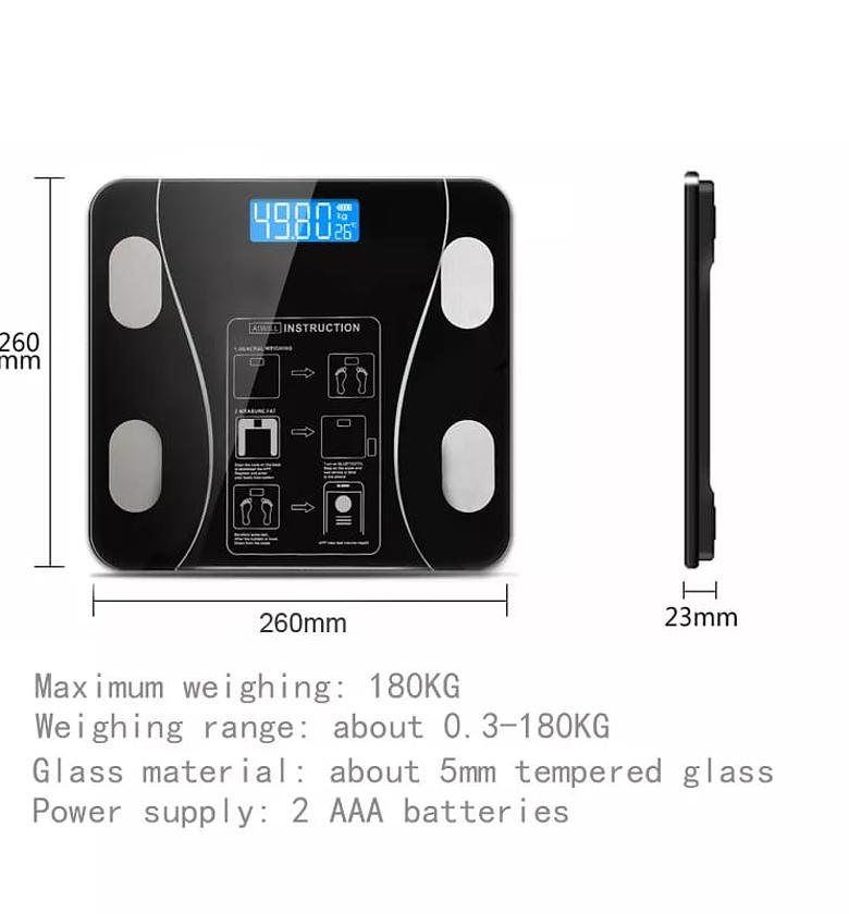 SCALE. BMI BODY WEIGHT SCALE image