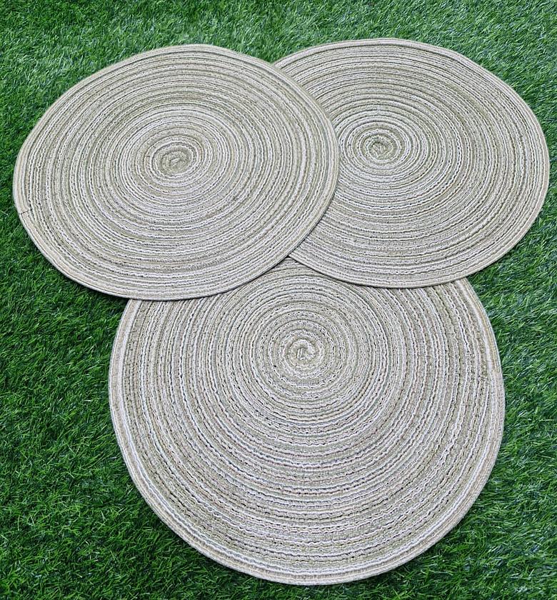 Wooven table top decor-6pcs image