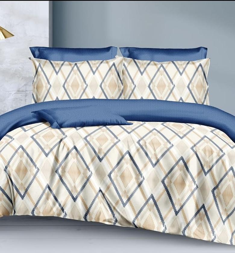 Cotton duvet one sheet two pillowcases   image