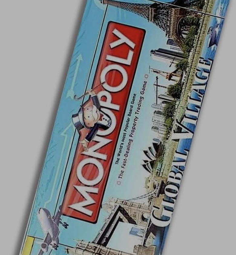 Monopoly Board Game-Global Village image