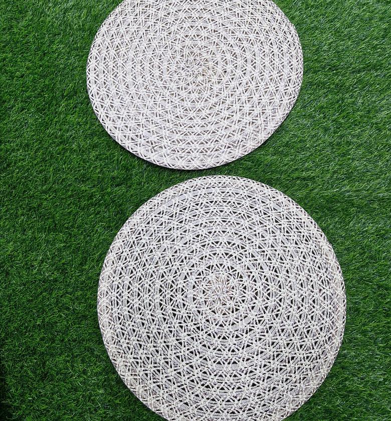 Wooven table top decor-6pcs image