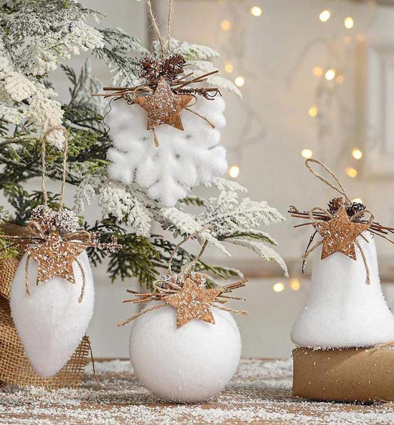 4 pcs set Decorative Christmas Ornaments. image
