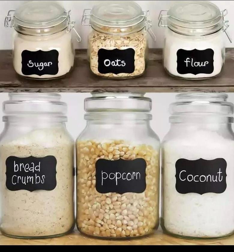 PANTRY LABELS. Pantry organizing labels image