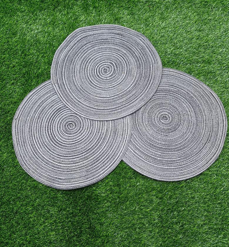 Wooven table top decor-6pcs image