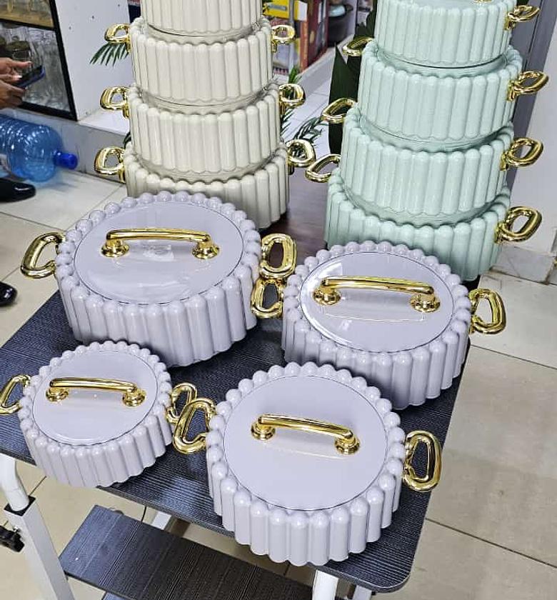 Hotpot. Gold Star Hotpot Set Of 4  Best Quality Guarantee  image