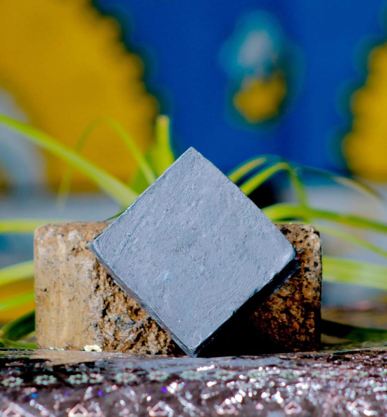 Activated Charcoal Soap + Free Glove image