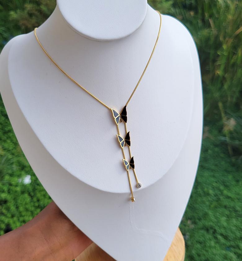 Mindy butterfly necklace  image