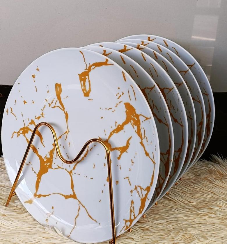 Ceramic dinner plates 6pcs image