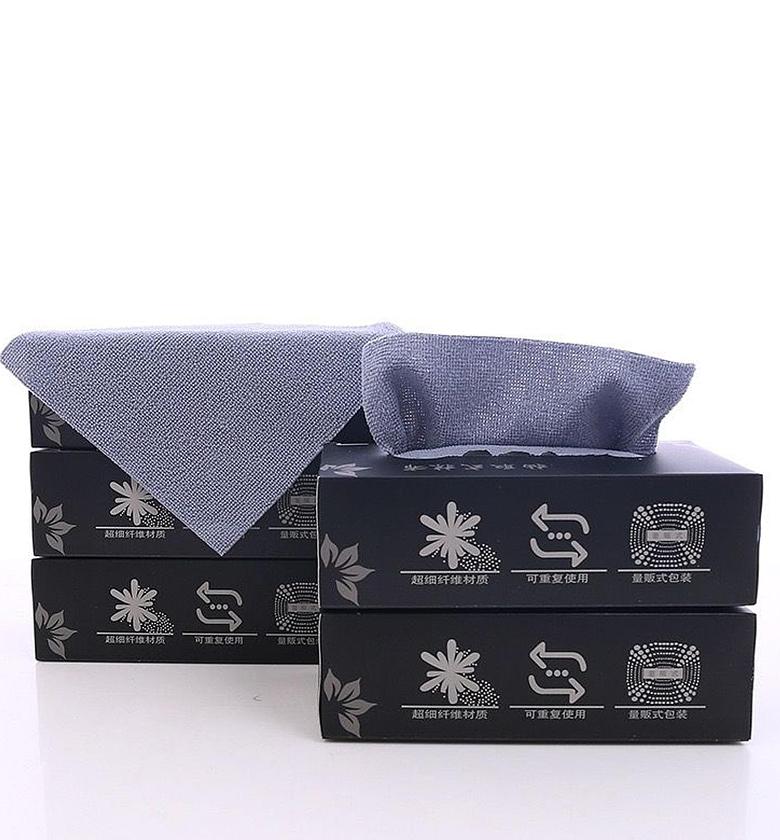 TOWELS. 20pc pack of multifunctional microfibre wiping towels image