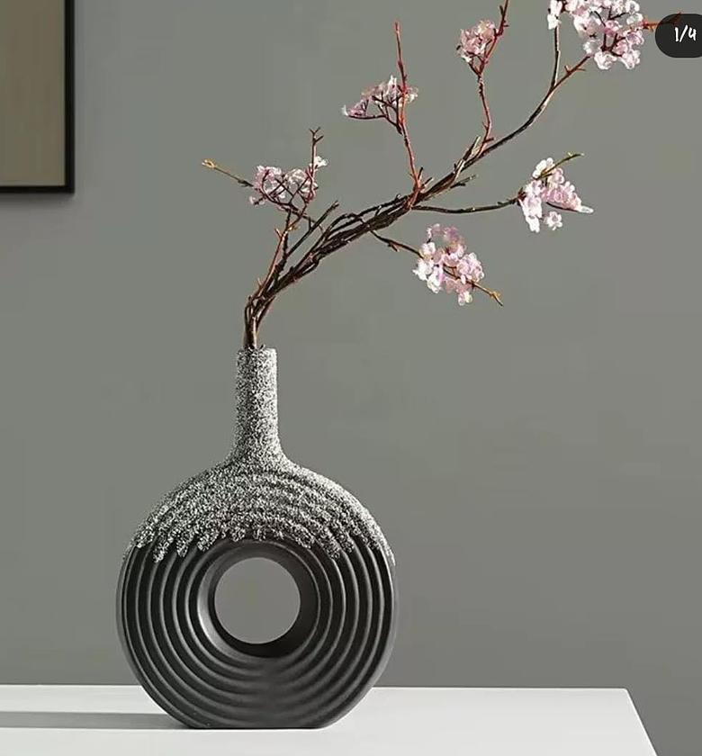 Ceramic Donut Vase, image
