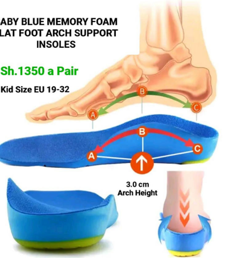 BabyStep Thick Blue Foam Insole image