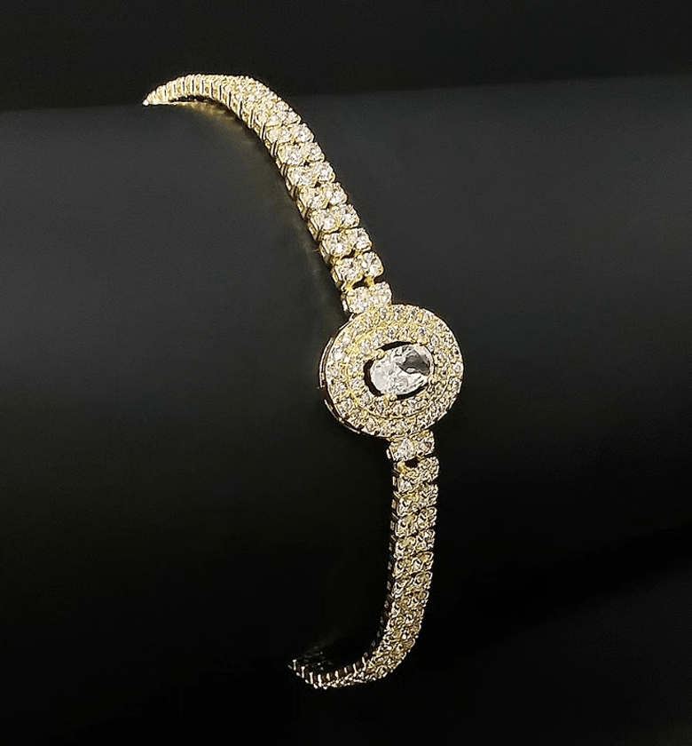 Gold plated princess bracelets image