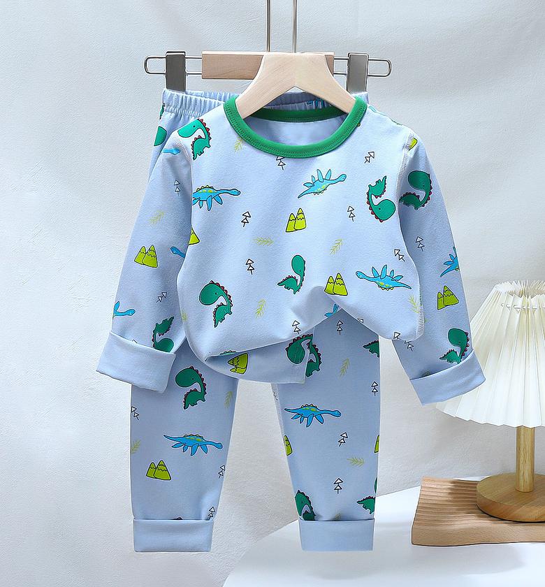 Blue with Dino image